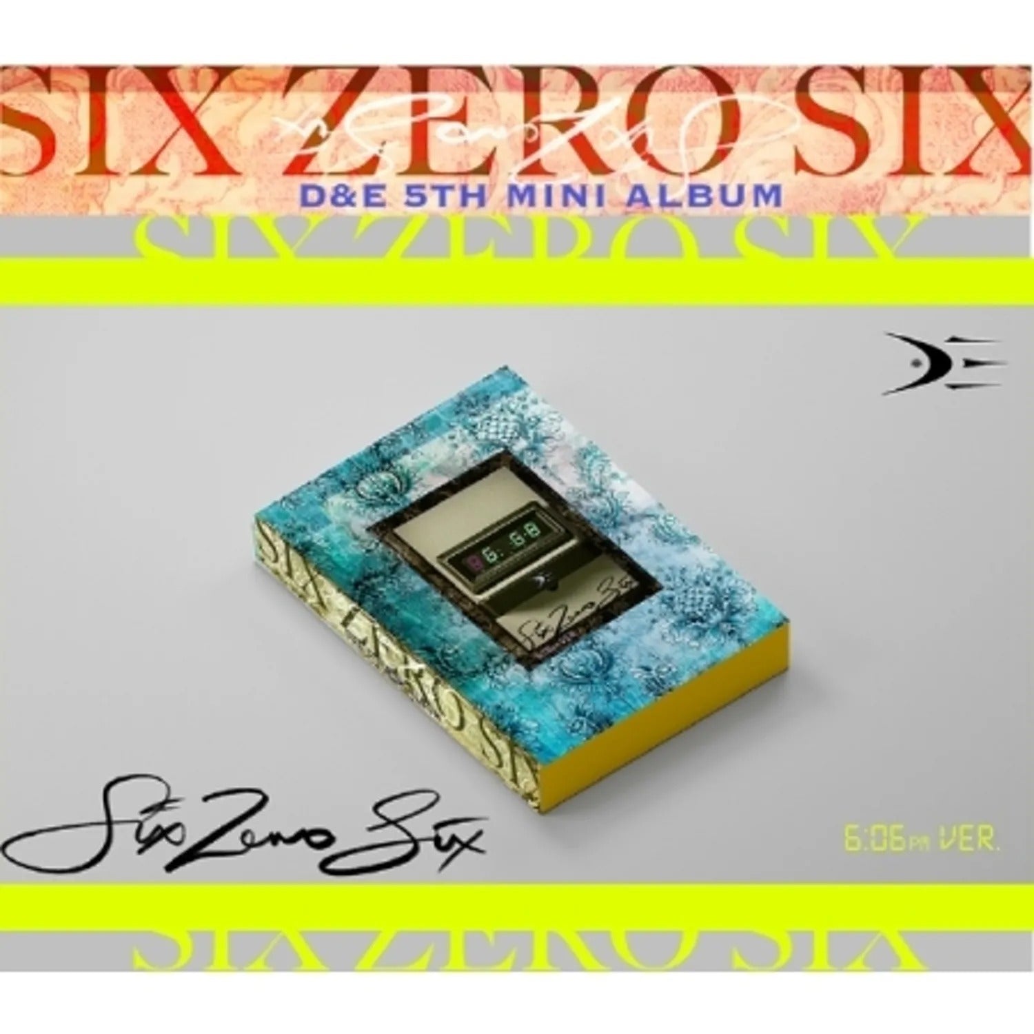SUPER JUNIOR-D&E - 5TH MINI ALBUM 606 (6:06PM VER.)