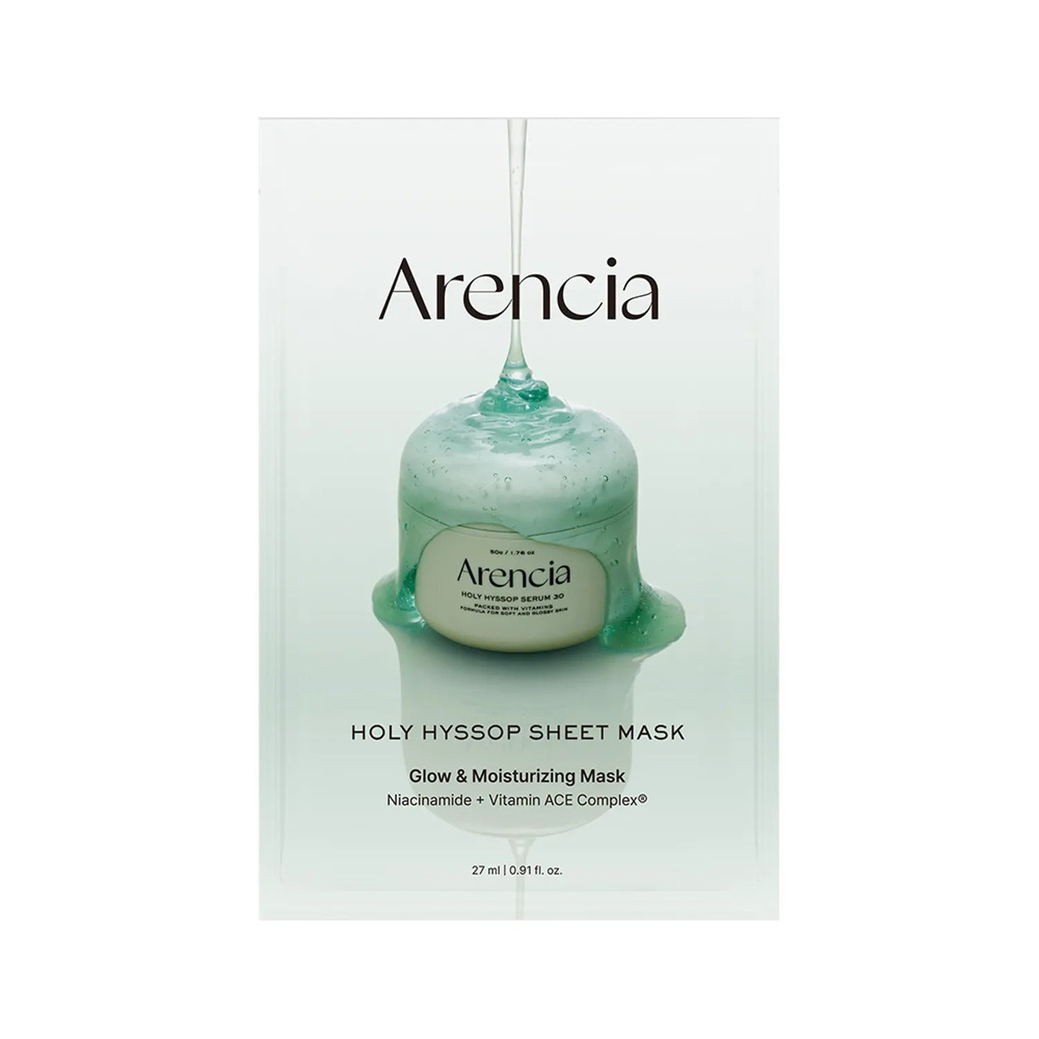 Arencia Holy Hyssop Sheet Mask 1ea