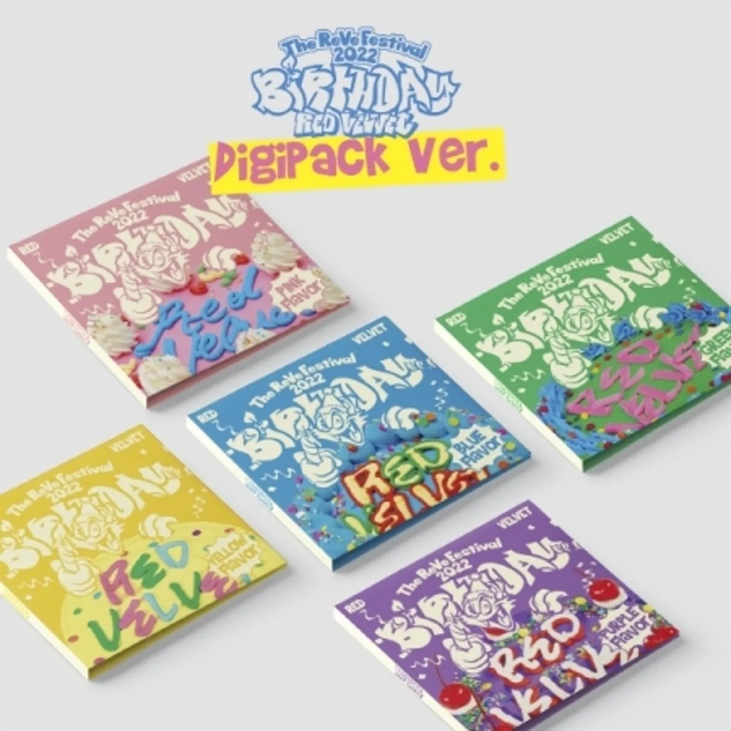 RED VELVET - THE REVE FESTIVAL 2022 : BIRTHDAY (DIGIPACK VER.)