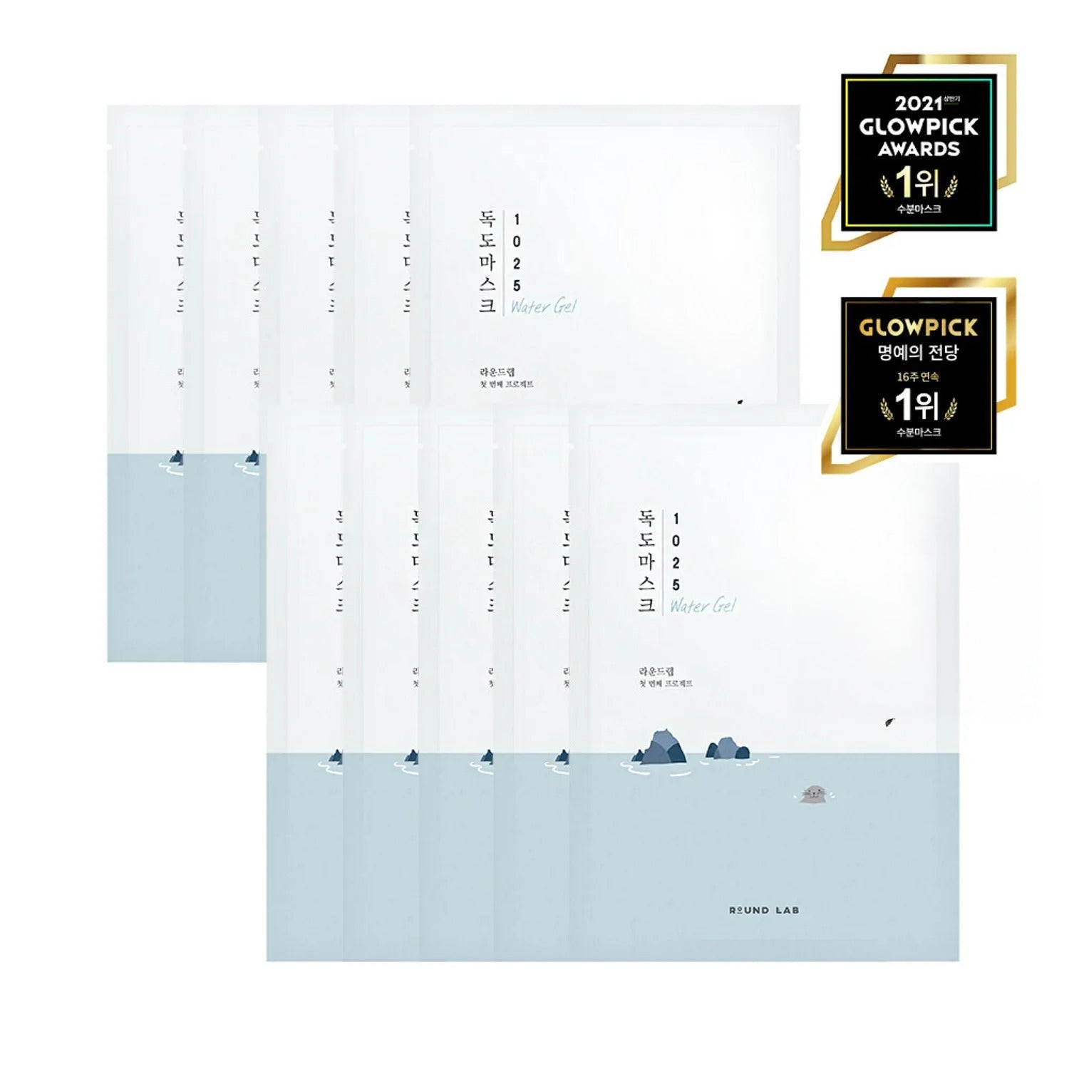 ROUND LAB 1025 Dokdo Hydrating Water Gel Mask Sheet 10ea