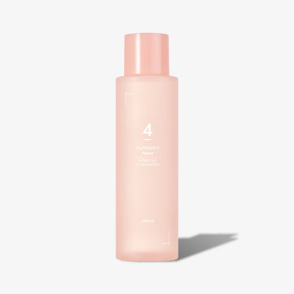 numbuzin No. 4. Hydrating Glow Mineral Toner 200mL