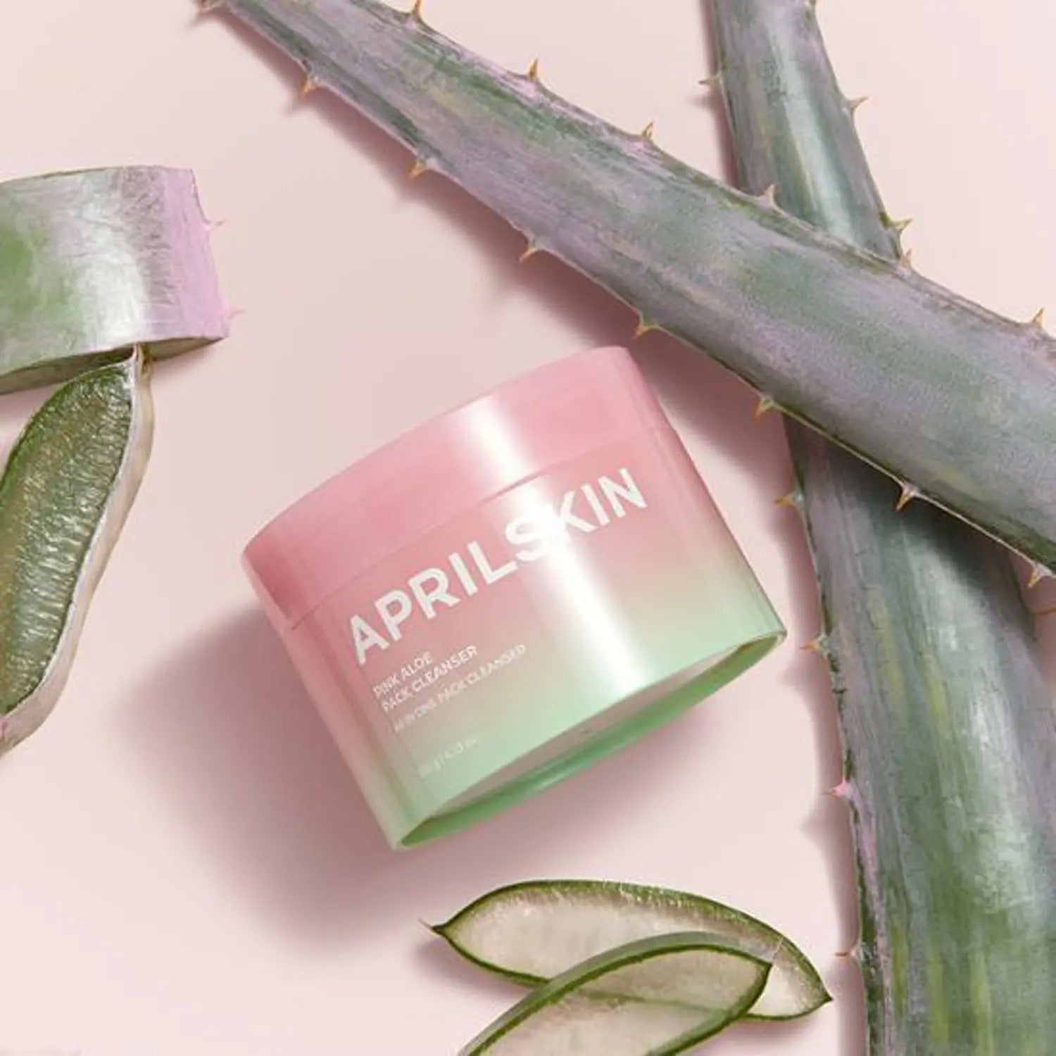 April Skin Pink Aloe Pack Cleanser 120g