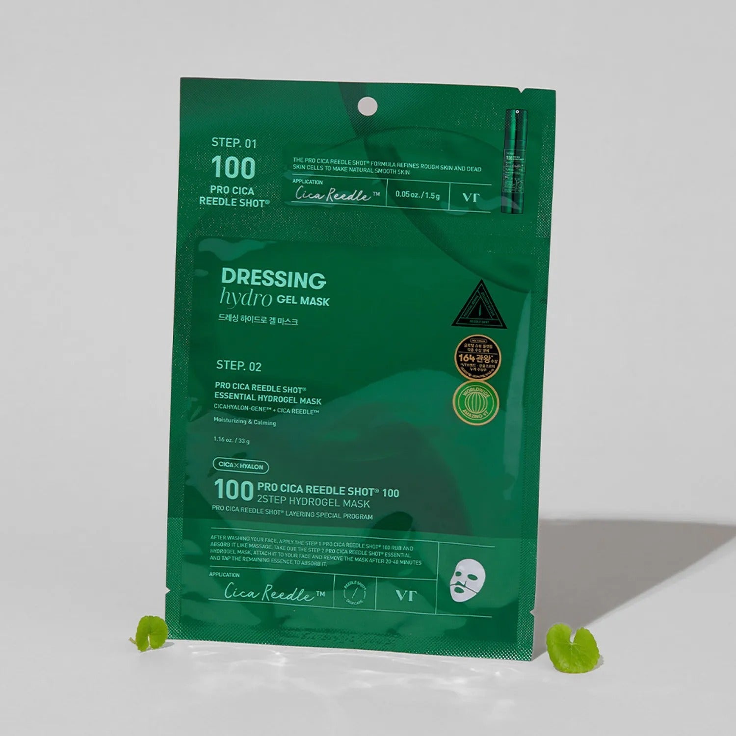 VT Pro Cica Reedle Shot 100 2Step Hydrogel Mask Sheet 1ea