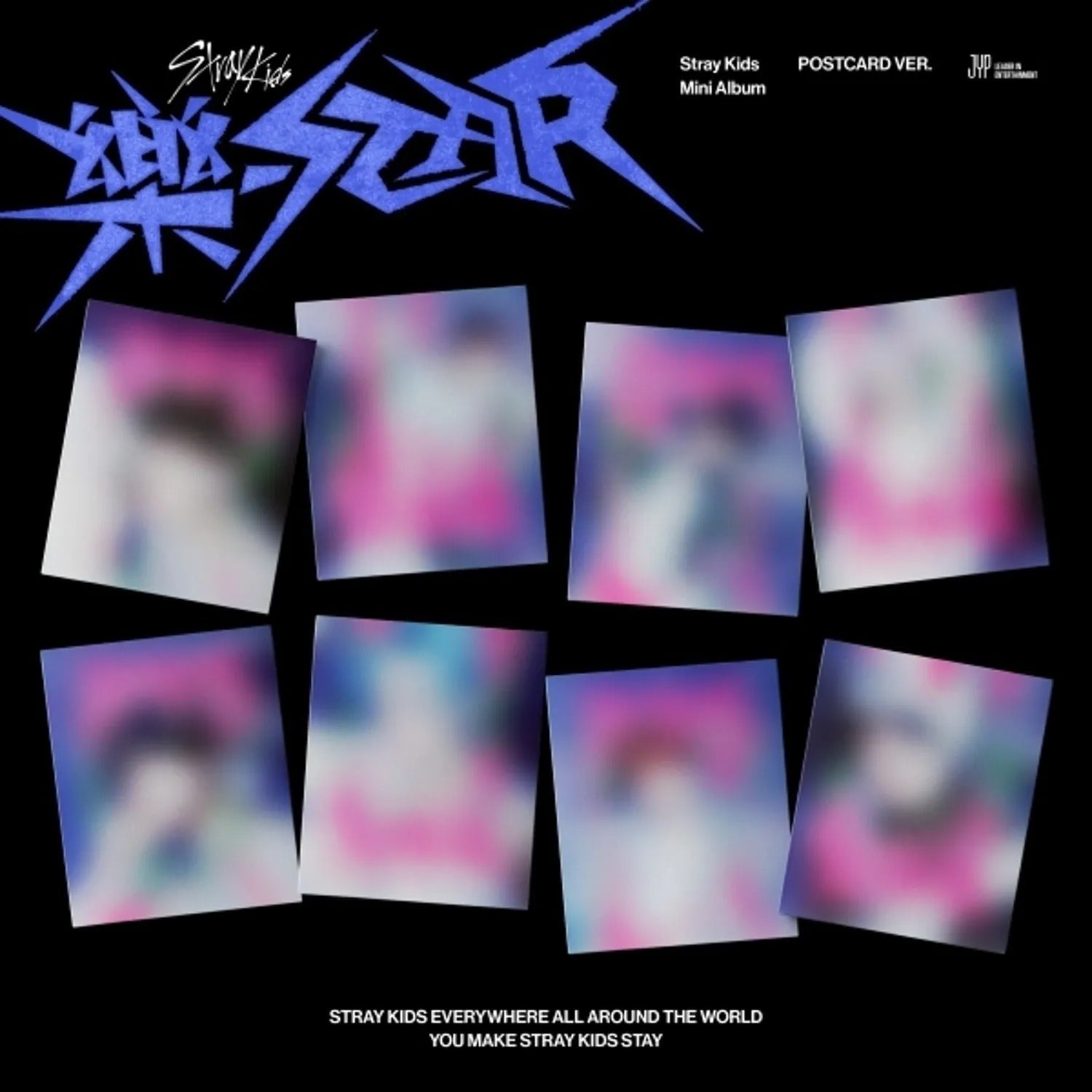 STRAY KIDS - 樂-STAR (POSTCARD VER.)