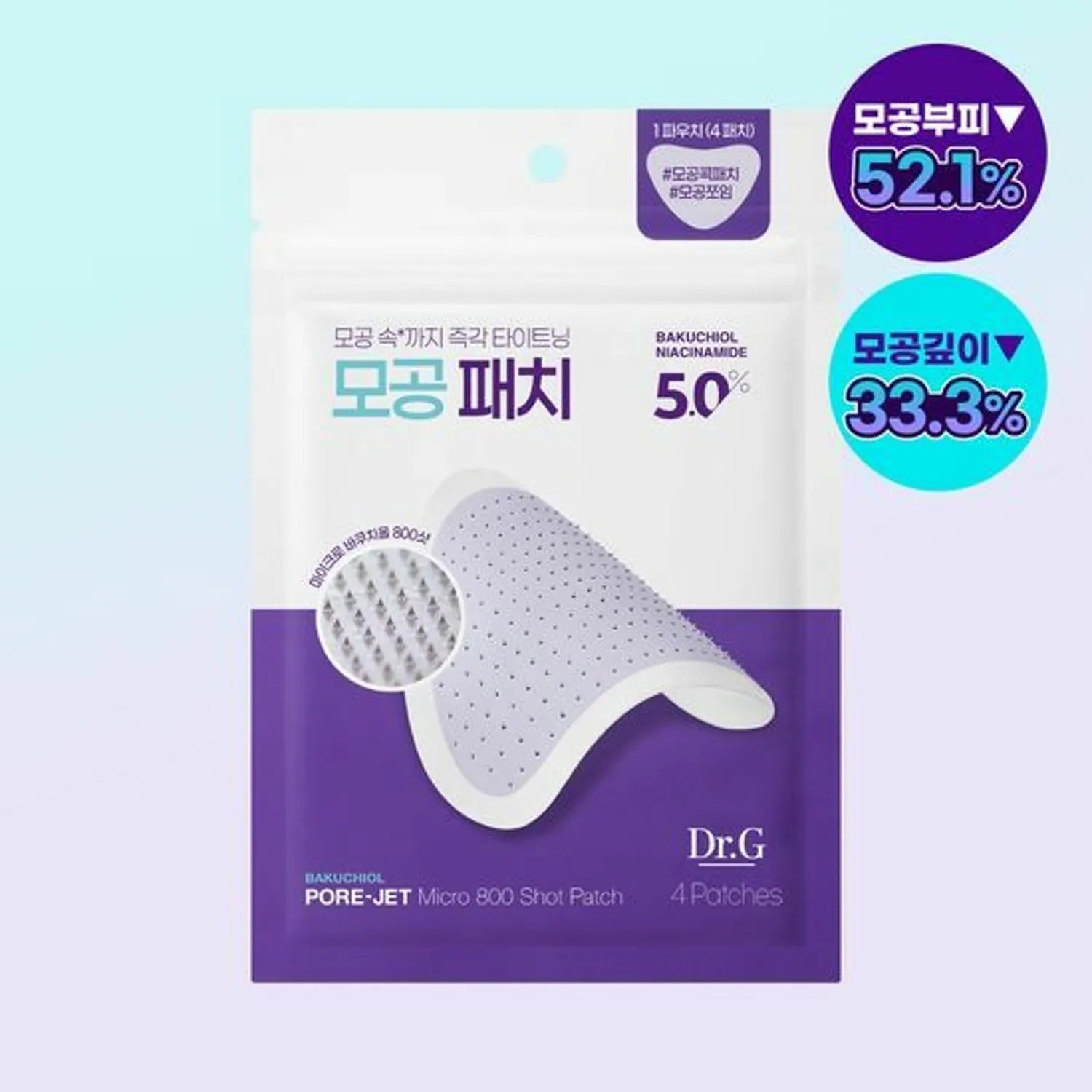 Dr.G Bakuchiol Pore-Jet Micro 800 Shot Patch 4P