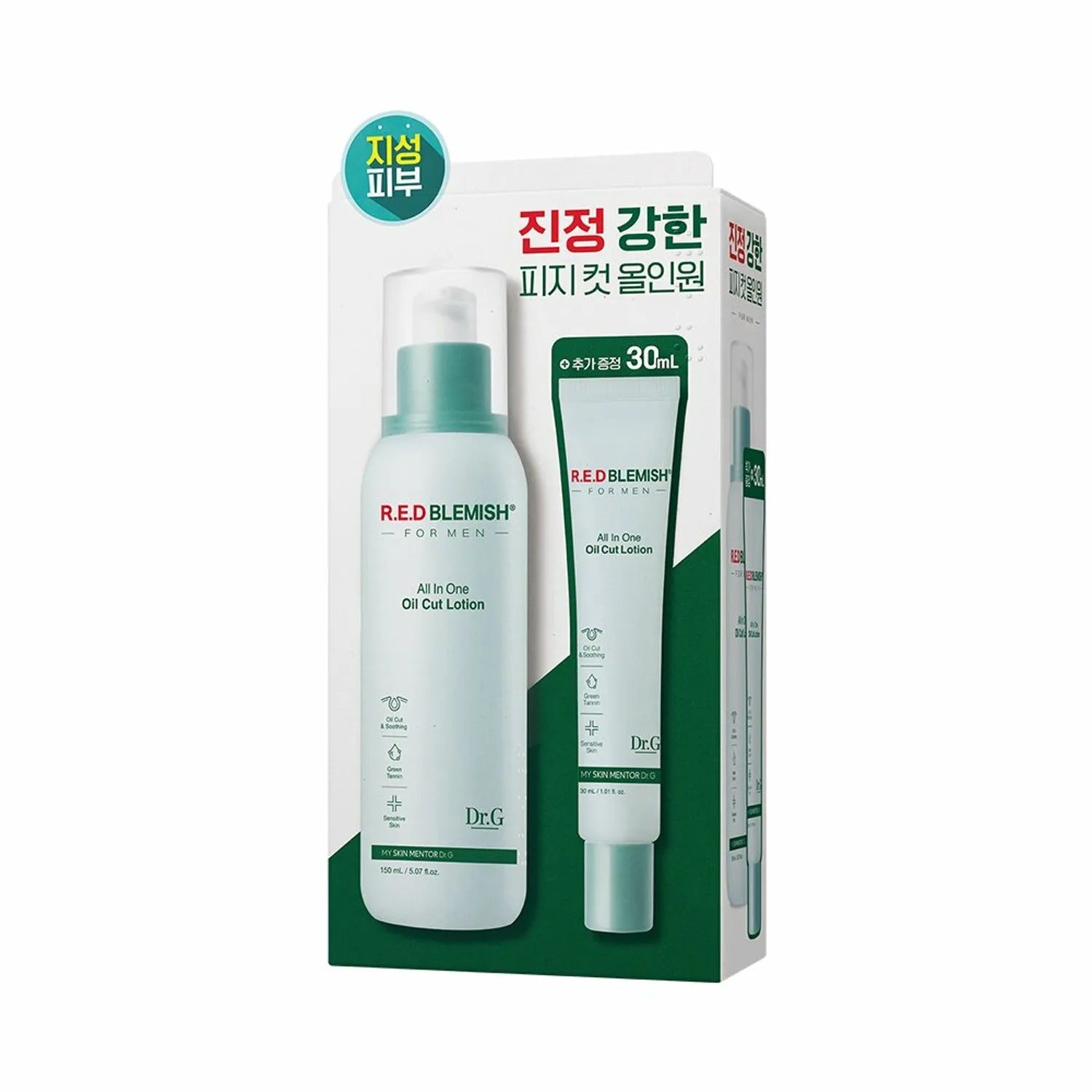 Dr.G Red Blemish For Men All In One Oil Cut Lotion 150mL + 30mL Special Set