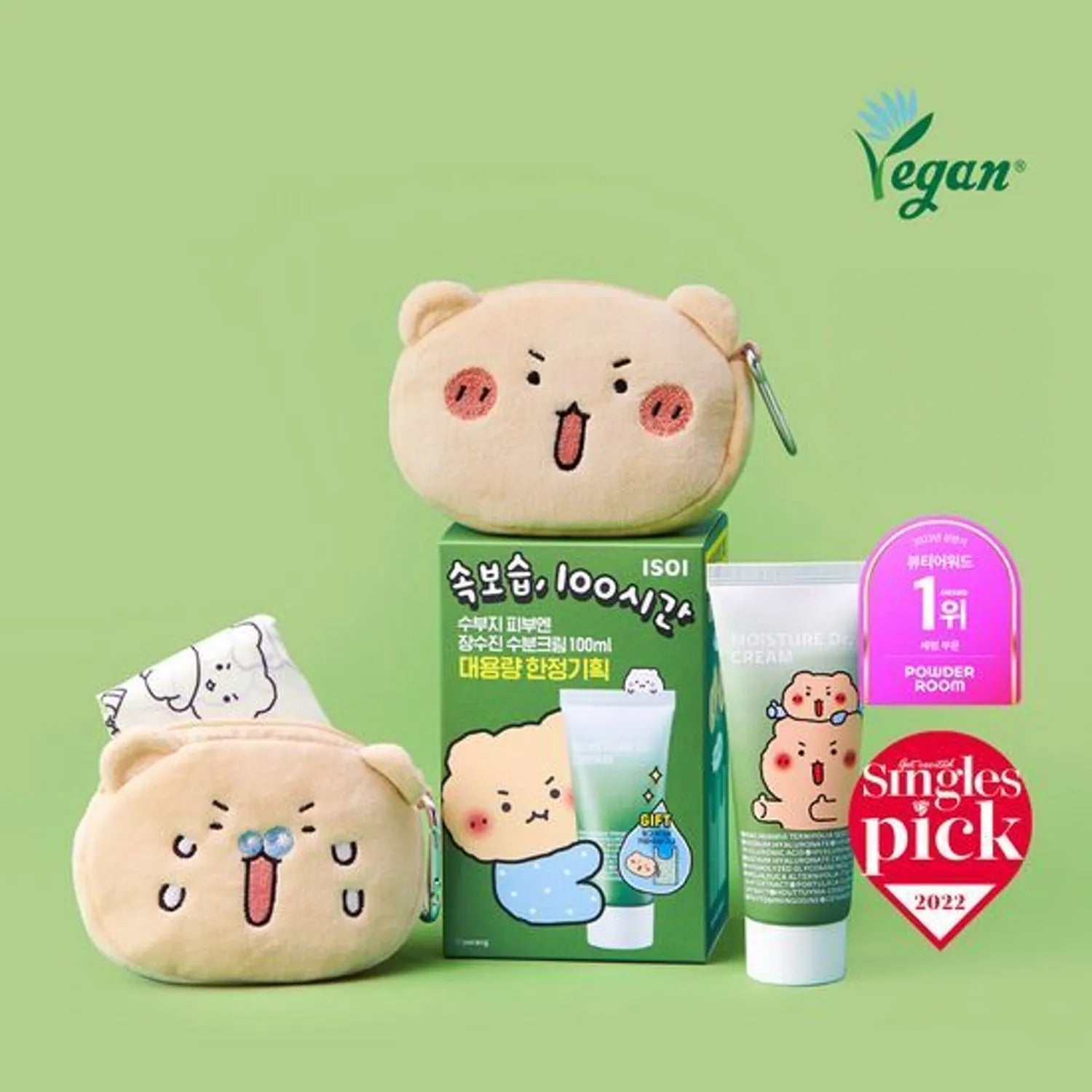 [Mangomee Edition] ISOI Moisture Dr. Cream 100ml Special Set