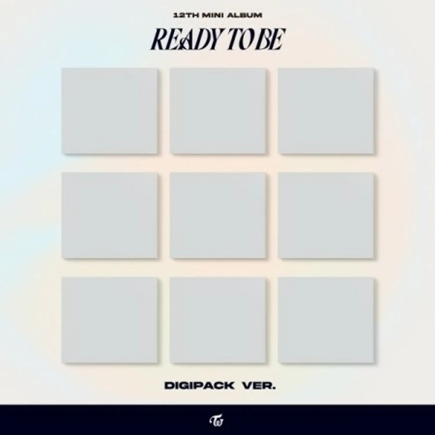 TWICE - READY TO BE (12TH MINI ALBUM) DIGIPACK VER.
