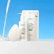 makeprem Safe Me Relief Moisture Cleansing Milk 200ml Set (+Refill 200ml+Konjac Sponge)