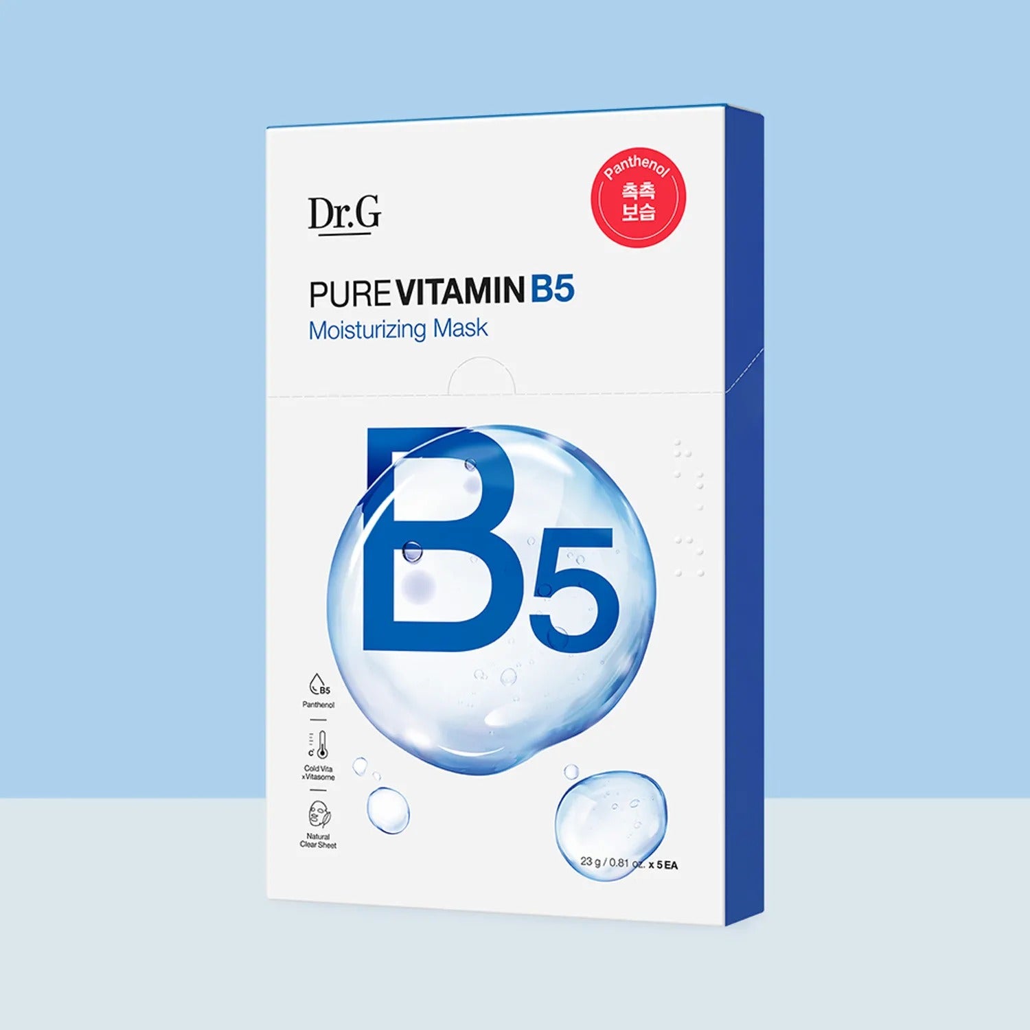 Dr.G Pure Vitamin B5 Moisturizing Mask Sheet 5ea