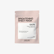 Brightening sheet mask