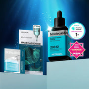 MEDIHEAL Madecassoside Blemish Repair Serum 100ml Set (+2 Toner Pads, 1 Face Mask)