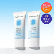 Cell Fusion C Aquatica Cooling Sunscreen 35ml Double Pack