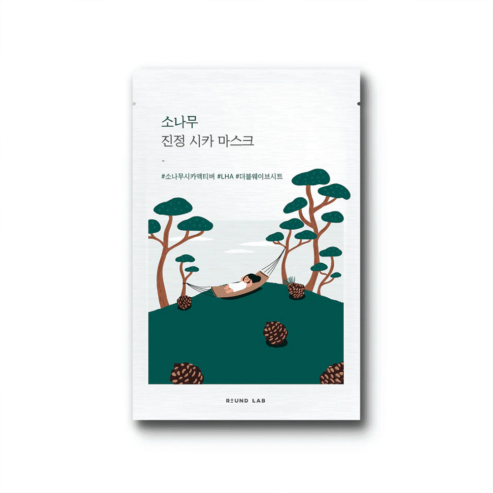 ROUND LAB Pine calming cica mask sheet 10ea