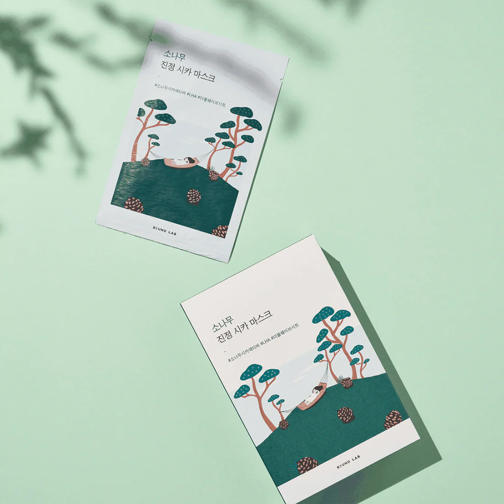 ROUND LAB Pine calming cica mask sheet 10ea