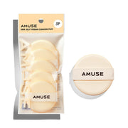 AMUSE Dew Jelly Vegan Cushion Puff 5P