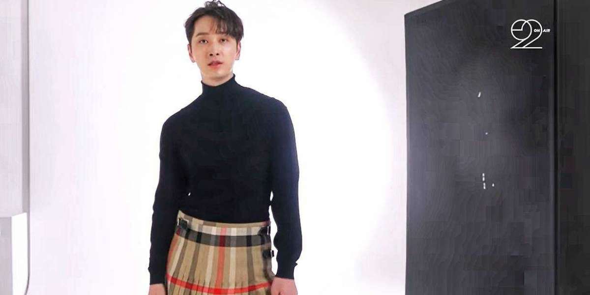 2PM Chansung Spotted Wearing A Skirt