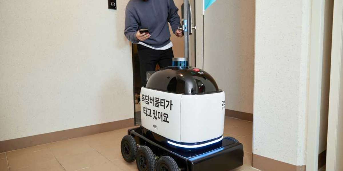 Baemin Starts Using Robots for Door-to-Door Deliveries