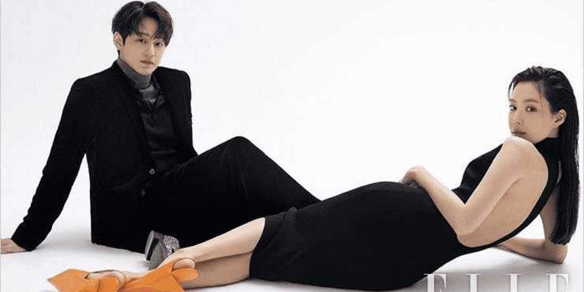 Kim Bum and Son Na Eun Talks About Their Characters in 'Ghost Doctor' in Elle Korea February Issue