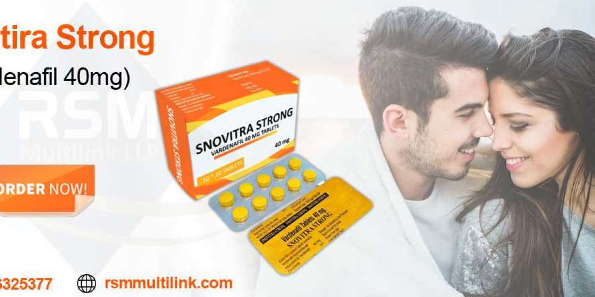 Increase Your Chance of a Better Sensual Performance Through Snovitra Strong