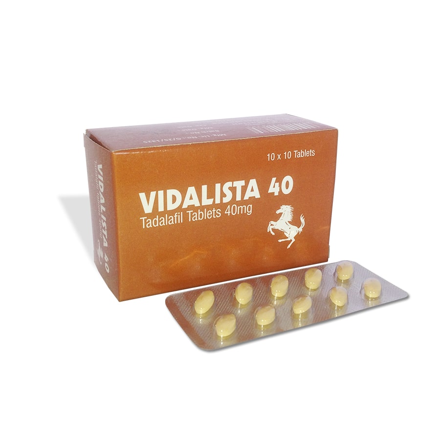 Vidalista 40 | Best Tadalafil Tablet