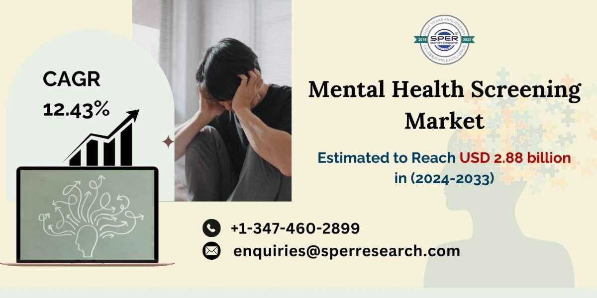 Depression Screening Market Trends, Size, Revenue, Industry Share and Future Outlook 2033: SPER Market Research