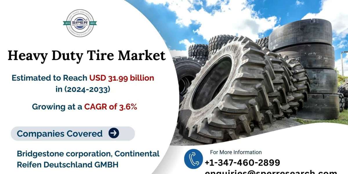 Heavy Duty Tire Market Size-Share, Trends, Revenue, Growth Drivers and Forecast 2033: SPER Market Research