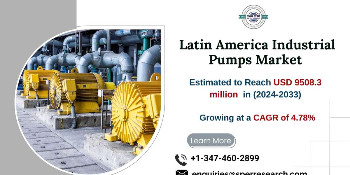 Latin America Industrial Pumps Market Growth, Share and Future Opportunities 2024-2033: SPER Market Research