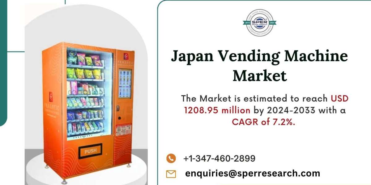 Japan Vending Machine Market Forecast, Growth, Trends, Revenue, and Opportunities 2024-2033: SPER Market Research