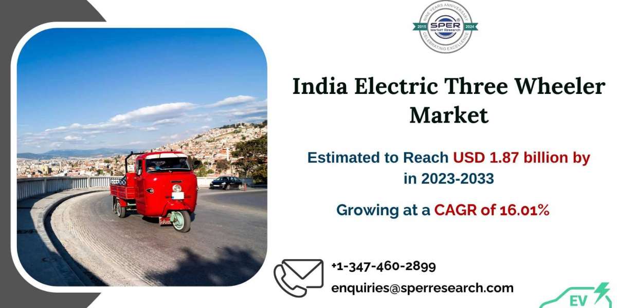 India Electric Three-wheelers Market Analysis, Revenue, Size, and Growth Opportunities to 2033: SPER Market Research