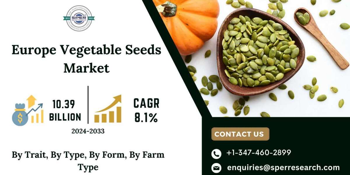 Europe Vegetable Seeds Market Projects USD 10.39 Billion in Value by 2033, Growing at 8.1% CAGR